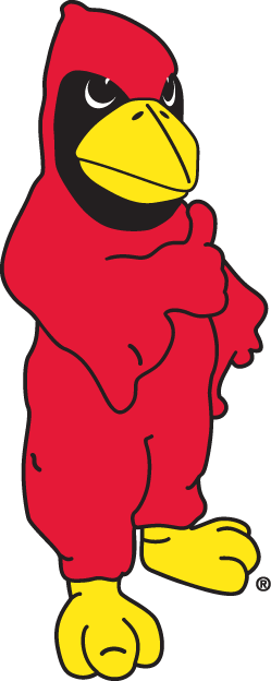 Illinois State Redbirds 1996-Pres Mascot Logo t shirts iron on transfers